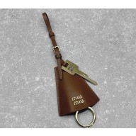 Miu Miu Leather trick 5TL514 Cognac 2024