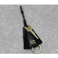 Miu Miu Leather trick 5TL514 Black 2024