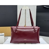 Jil Sander Goji Pillow Small Bag Red