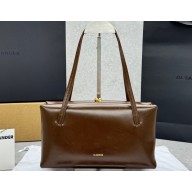 Jil Sander Goji Pillow Small Bag Brown