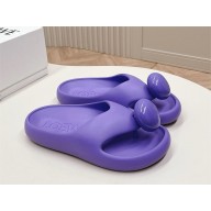 Loewe Paula's Ibiza Bubble rubber thong sandals purple 2024