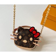 Louis Vuitton Mini Hello Kitten Bags leather brown 2024