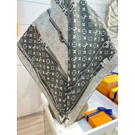 LOUIS VUITTON Denimgram confidential Square 90 gray 2025