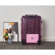 rimowa essential purple see through cabin
