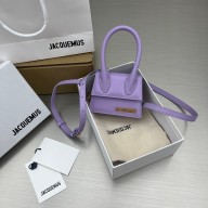 Jacquemus Le Chiquito Mini Bag lavander in box leather 2023
