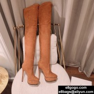 CASADEI Suede High Boots 2021 01
