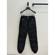 MIU MIU black Technical silk joggers MP1634 2025