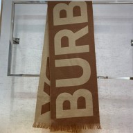 burberry Logo Wool Jacquard Scarf Archive Beige 2022