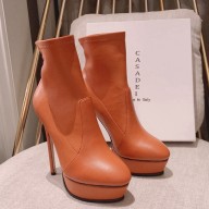 CASADEI Leather Short Boots 2021 06