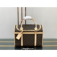 louis vuitton monogram canvas DOG CARRIER 40 M42024