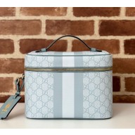 Gucci Ophidia medium travel bag 811419 Dusty blue GG Supreme canvas 2024