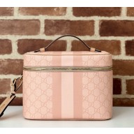 Gucci Ophidia medium travel bag 811419 pink GG Supreme canvas 2024