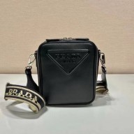 Prada Saffiano Leather shoulder Bag 2VH154 black 2024