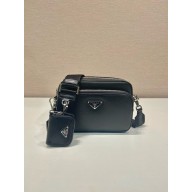 Prada Saffiano Leather shoulder Bag 2VH170 black 2024
