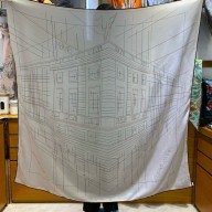 Hermes CASHMERE SHAWL 40 2024 FW(TOP QUALITY)