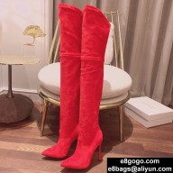 CASADEI Suede High Boots 2021  22
