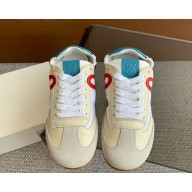 Loewe Fabric and leather Logo sneakers 02-2024