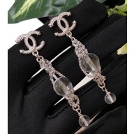 Chanel Earrings A58050 Silver/Pearly Gray 2018