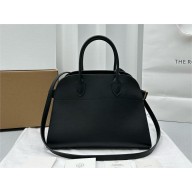 THE ROW MARGAUX 12 BAG IN BOX LEATHER black 2024