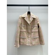 Chanel LIGHT PINK TWEED JACKET P78421 2024
