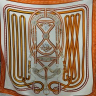 Hermes Cashmere Silk Scarf 140x140cm 63 2022