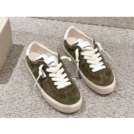 Golden Goose Soul Star suede sneakers khaki green 2024