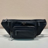 Prada nylon pouch with triangular logo 2VL003 2023