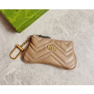 gucci beige marmont key case 671722 2022