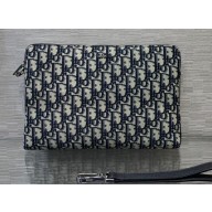 Dior Oblique Jacquard Pouch Bag 2022