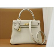 Hermes Kelly 25cm Bag carie in swift leather With gold Hardware (full handmade)