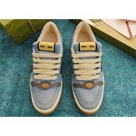 Gucci blue denim Screener sneaker SNEAKERS 771097 2024