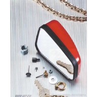 Balenciaga Mirror Clutch Red 2018
