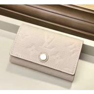 Louis Vuitton Monogram Empreinte 6 Key Holder M64421 White
