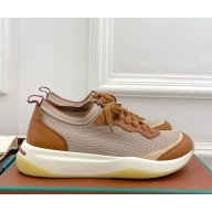 Loro Piana Men's Round-Toe Lace-Up Sneakers 01-2024