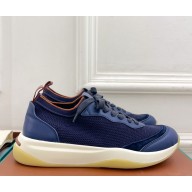Loro Piana Men's Round-Toe Lace-Up Sneakers 04-2024