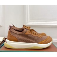 Loro Piana Men's Round-Toe Lace-Up Sneakers 05-2024