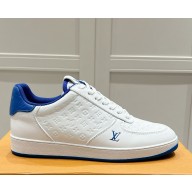 Louis Vuitton Rivoli Sneaker 1ADGOZ  Monogram-embossed calf leather Blue 2024