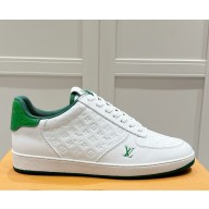 Louis Vuitton Rivoli Sneaker  Monogram-embossed calf leather green 2024
