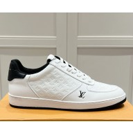 Louis Vuitton Rivoli Sneaker 1ADGO1 Monogram-embossed calf leather Black 2024
