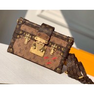 LOUIS VUITTON Monogram Reverse coated canvas Petite Malle M45960