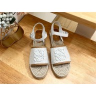 Loewe anagram Canvas Espadrilles Sandals 01 2024