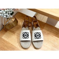 Loewe anagram Canvas Espadrilles Sandals 04 2024
