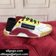 Dolce & Gabbana NS1 women’s Slip On Sneakers In Mixed Materials 2021 84 