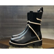 Rene Caovilla Cleo black Bootie With gold Crystals 25 2024
