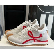 Loewe women/men Flow Runner in pvc and suede 09c-2025