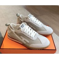 hermes women's/men's Jet sneaker in grey  2024