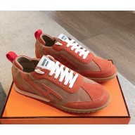 hermes women's/men's Jet sneaker in orange  2024