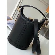 Louis Vuitton Bucket Shape Duffle Bag M53044 Black 