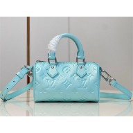 louis vuitton Nano Speedy bag M82342 BLUE 2023