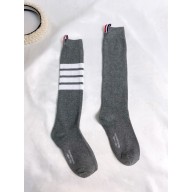 Thom Browne gray cotton socks 2024